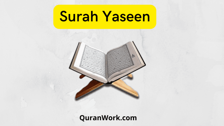 Surah Yaseen PDF Download – Surah Yaseen Read Online