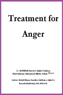 Treatment For Anger Pdf