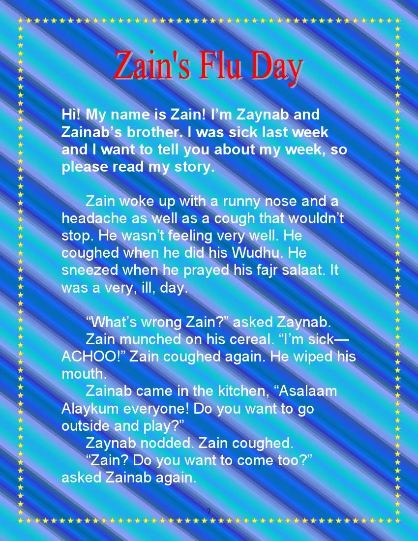 Zainabi Kids Magazine Edition 7